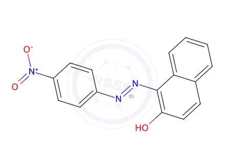 Chemical structure of Para Red