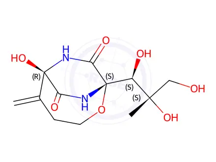 Chemical structure of Bicyclomycin