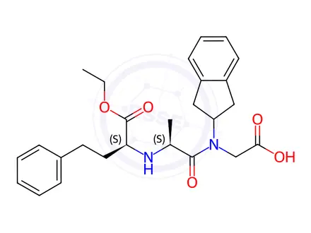 Chemical structure of Indapamide Impurity 67 Monomer
