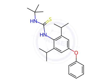 Chemical structure of Diafenthiuron