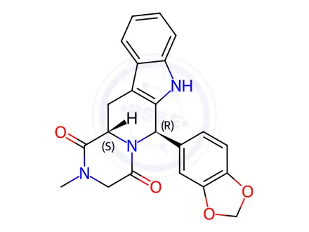 Chemical structure of Tadalafil EP Impurity A