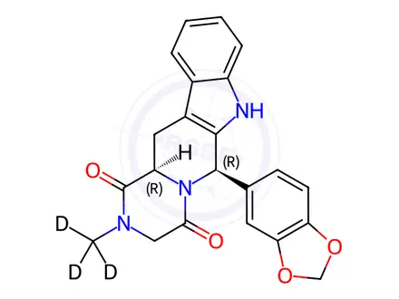 Chemical structure of Tadalafil-d3