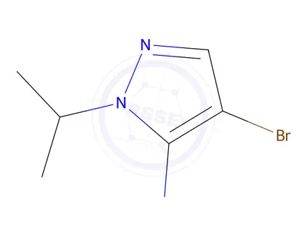 Chemical structure of 4-Bromo-1-isopropyl-1h-pyrazol-5-amine