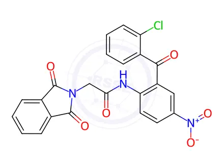Chemical structure of Clonazepam Impurity 45