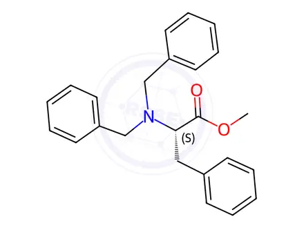 Chemical structure of N,N-Dibenzyl-L-phenylalanine Methyl Ester