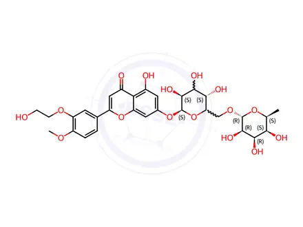 Chemical structure of Hidrosmin Impurity 1