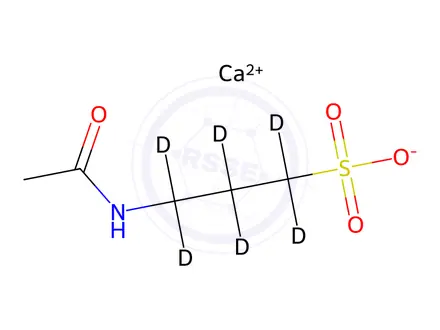 Chemical structure of N-Acetylhomotaurine-d6