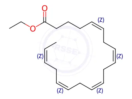 Chemical structure of (5Z,8Z,11Z,14Z,17Z)-ethyl nonadeca-5,8,11,14,17-pentaenoate