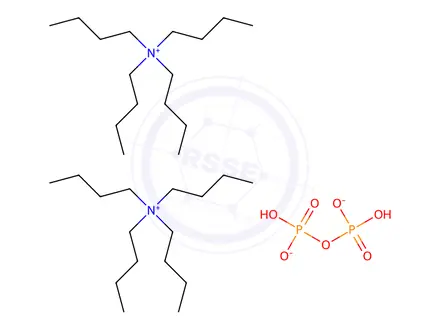 Chemical structure of Bis(tetrabutylammonium) (dihydrogen pyrophosphate)