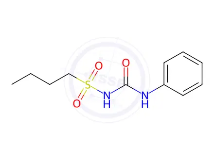 Chemical structure of Carbutamide Impurity 81