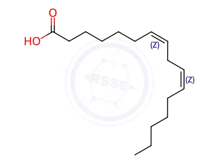 Chemical structure of (7Z,10Z)-Hexadeca-7,10-Dienoic acid