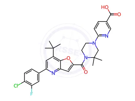 Chemical structure of I-287