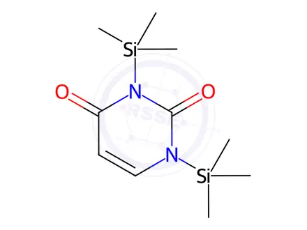 Chemical structure of 1,3-Bis(trimethylsilyl)uracil