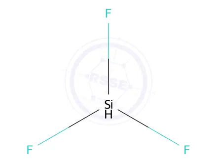 Chemical structure of TRIFLUOROSILANE