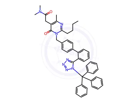 Chemical structure of Fimasartan Impurity D