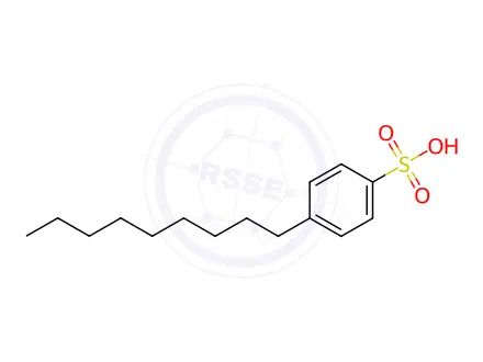Chemical structure of nonylbenzenesulphonic acid