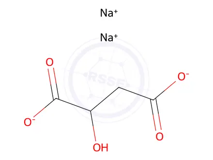 Chemical structure of DL-Hydroxysuccinic Acid Sodium