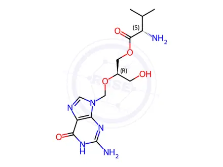 Chemical structure of Valganciclovir Impurity 55