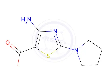 Chemical structure of Methyl 4-Amino-2-(pyrrolidin-1-yl)thiazole-5-carboxylate
