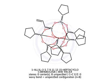 Chemical structure of 1-ALLYL-3 5 7 9 11 13 15-HEPTACYCLO-