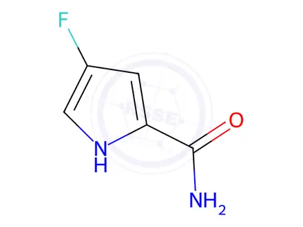 Chemical structure of 4-Fluoro-1H-pyrrole-2-carboxamide