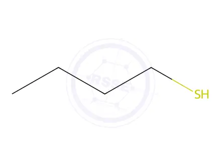 Chemical structure of n-Butyl Mercaptan in toluene