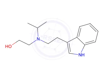 Chemical structure of 2-((2-(1H-indol-3-yl)ethyl)(isopropyl)amino)ethan-1-ol