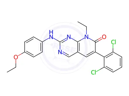 Chemical structure of PD 0166285 Impurity 40