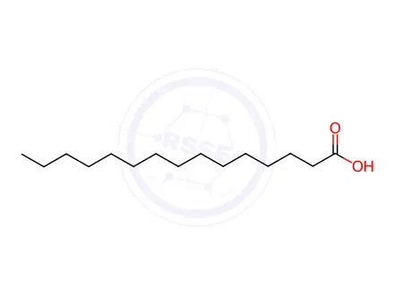 Chemical structure of Pentadecanoic Acid(C15:0)