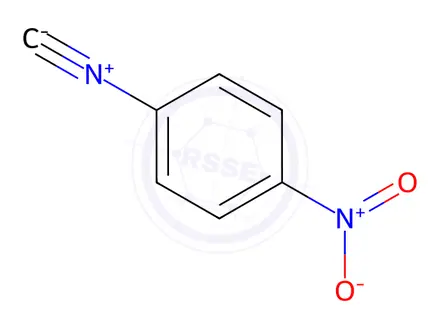 Chemical structure of 4-Nitrophenyl Isocyanide