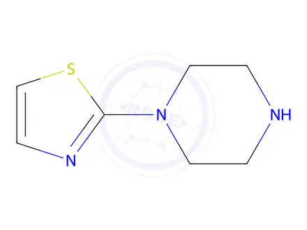 Chemical structure of 1-(1,3-Thiazol-2-yl)piperazine