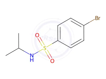 Chemical structure of 4-Bromo-N-isopropylbenzenesulfonamide