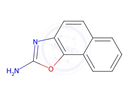 Chemical structure of Naphth[2,1-d]oxazol-2-amine