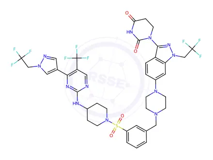Chemical structure of PZ 128 Impurity 135