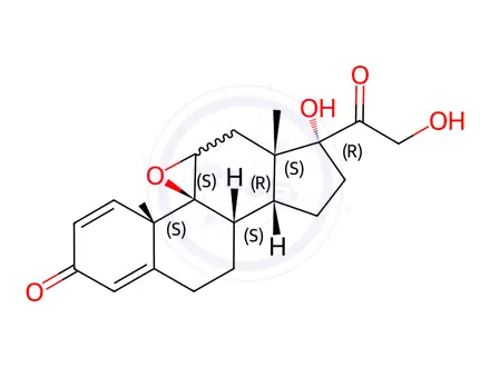 Chemical structure of Prednisone Impurity 35