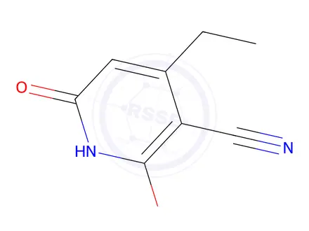 Chemical structure of 4-ethyl-2,6-dihydroxynicotinonitrile