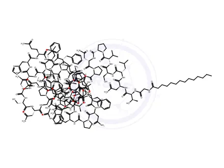 Chemical structure of Bulevirtide
