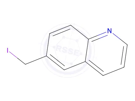 Chemical structure of 6-(Iodomethyl)quinoline