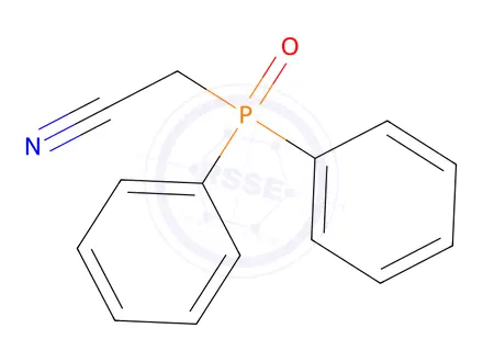 Chemical structure of (Diphenyl-phosphinoyl)-acetonitrile