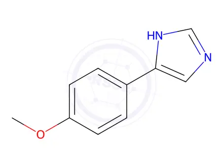 Chemical structure of 4-(1H-IMIDAZOL-4-YL)PHENYL METHYL ETHER