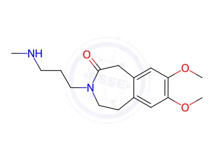 Chemical structure of Ivabradine Impurity 136