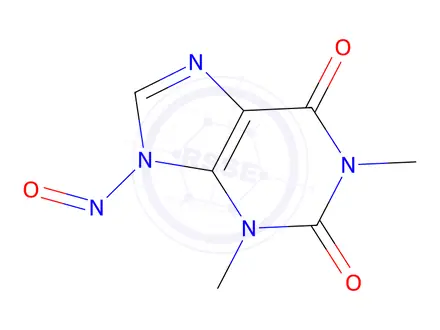 Chemical structure of N-Nitroso Theophylline