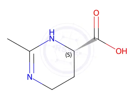 Chemical structure of (S)-2-Methyl-1,4,5,6-tetrahydropyrimidine-4-carboxylic acid
