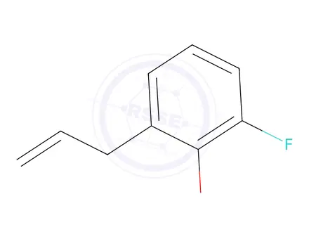 Chemical structure of 1-Allyl-3-fluoro-2-methoxybenzene