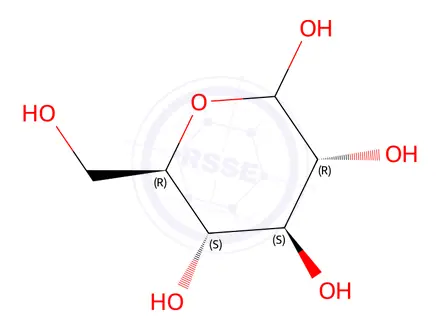 Chemical structure of D(+)-Glucose Impurity A