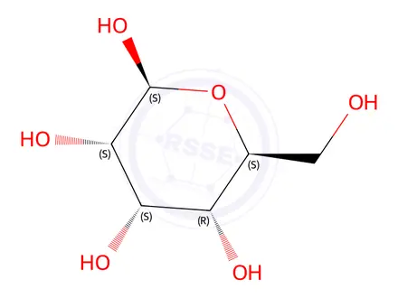 Chemical structure of L-(-)-Allose