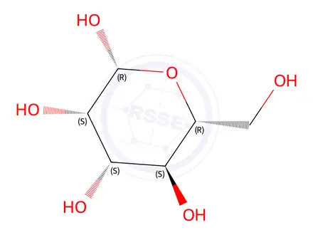 Chemical structure of (2R,3S,4S,5S,6R)-6-(hydroxymethyl)oxane-2,3,4,5-tetrol
