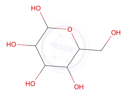 Chemical structure of 6-(hydroxymethyl)oxane-2,3,4,5-tetrol