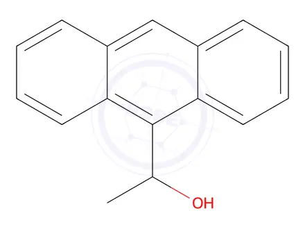 Chemical structure of 1-(anthracen-9-yl)ethanol