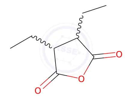 Chemical structure of 3,4-diethyloxolane-2,5-dione